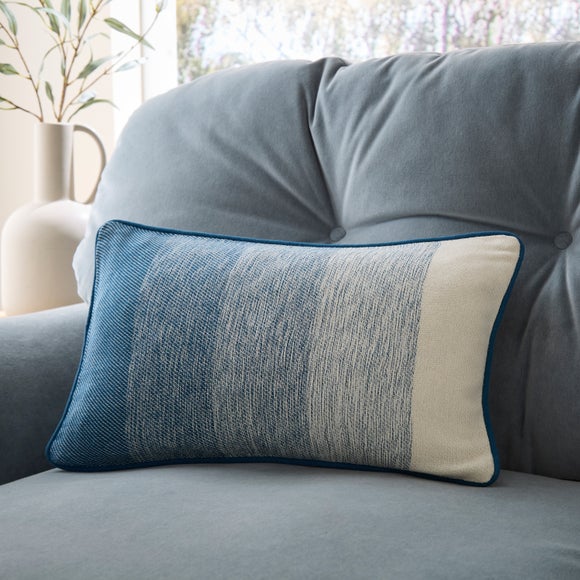 Woven Ombre Cotton Rectangle Cushion - image 1