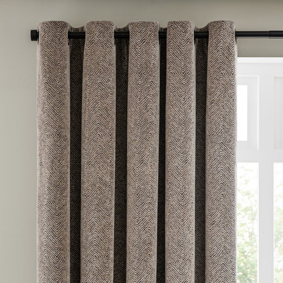 Tabitha Chenille Eyelet Curtains - image 1