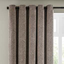 Tabitha Chenille Eyelet Curtains
