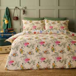 Harry Potter Herbology 100% Cotton Reversible Duvet Cover and Pillowcase Set - thumbnail 3