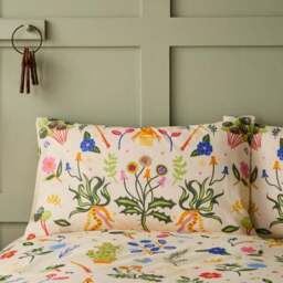 Harry Potter Herbology 100% Cotton Reversible Duvet Cover and Pillowcase Set - thumbnail 2