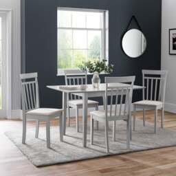 Rufford 4-6 Seater Square Extendable Dining Table - thumbnail 1