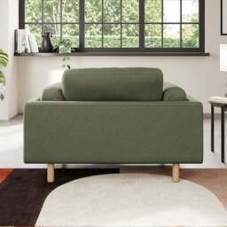Newton Matte Plush Velvet Snuggle Chair - thumbnail 3