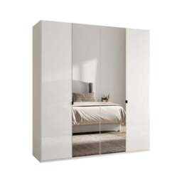 Wiemann Kahla 4 Door Mirrored Wardrobe - thumbnail 3