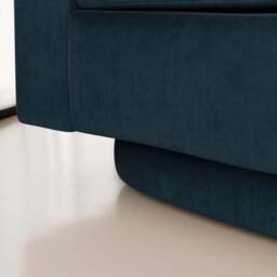 Max Velvet Swivel Chair - thumbnail 4
