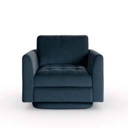 Max Velvet Swivel Chair - thumbnail 6