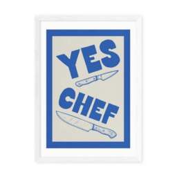 East End Prints Yes Chef by Don't Grow Up Print - thumbnail 2