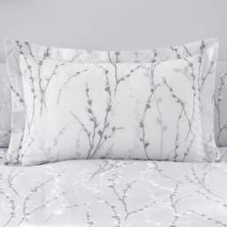 Belle Grey Oxford Pillowcase