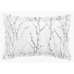 Belle Grey Oxford Pillowcase - thumbnail 3