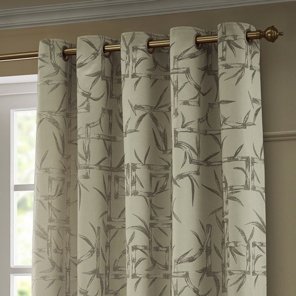 Paoletti Bamboo Eyelet Curtains - image 1