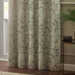 Paoletti Bamboo Eyelet Curtains - thumbnail 5