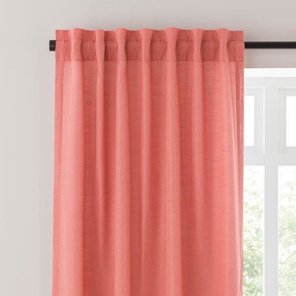 Touch of Linen Unlined Tab Top Curtains - image 1