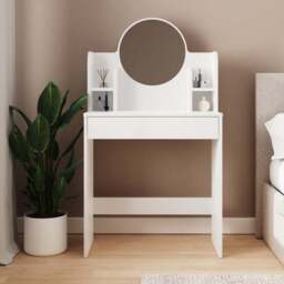 Idis Dressing Table with Mirror - thumbnail 2