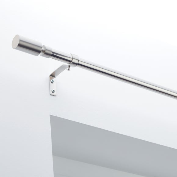 Barrel Extendable Metal Eyelet Curtain Pole - image 1