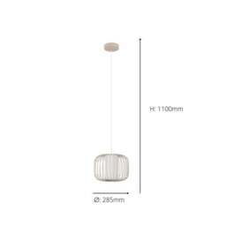 EGLO Terrarosa Adjustable Pendant Light - thumbnail 4