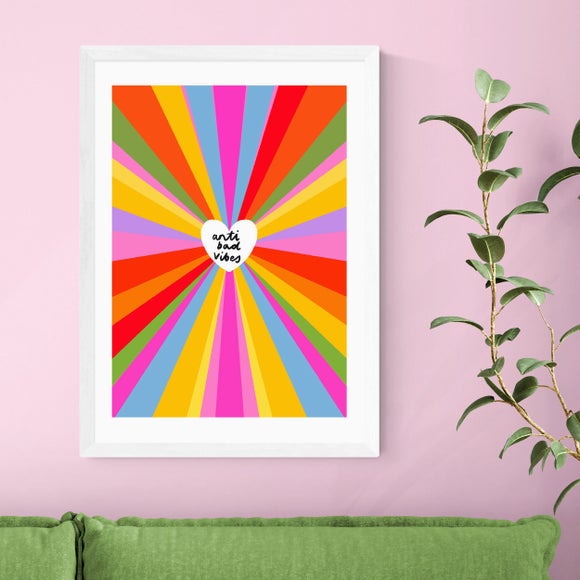 East End Prints Anti Bad Vibes by Emmy Lupin Studio Print - image 1