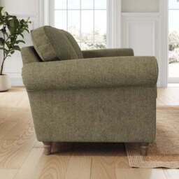 Flori Soft Chenille 3 Seater Sofa - thumbnail 2
