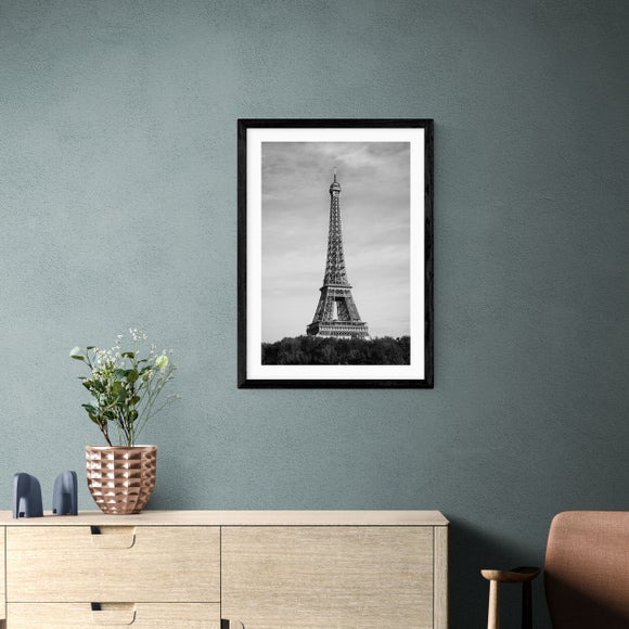 East End Prints Eiffel Tower, Pairs (Monochrome) I Print by 1x Gallery - image 1