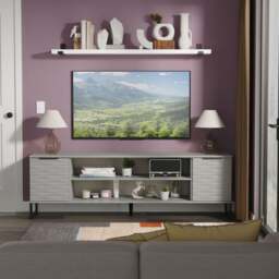 "Tuxford Extra Wide TV Unit for TVs up to 80""" - thumbnail 1