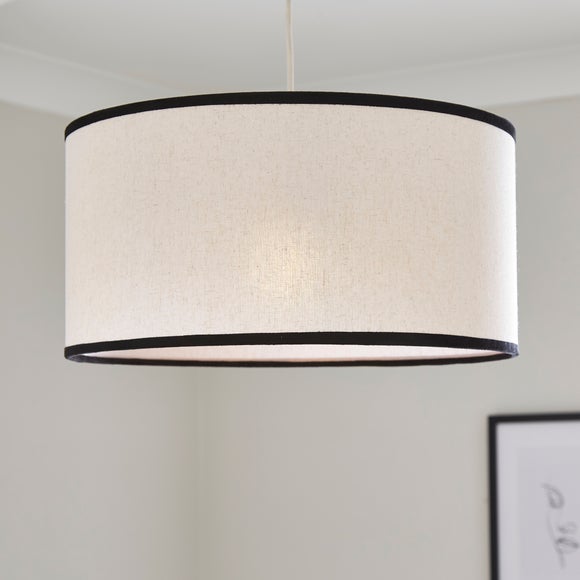 Liza Shallow Drum Lamp Shade - image 1