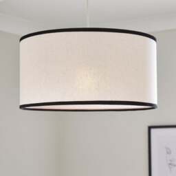 Liza Shallow Drum Lamp Shade - thumbnail 1