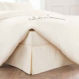 Dorma Smooth & Soft 300 Thread Count 100% Cotton Sateen Valance Sheet