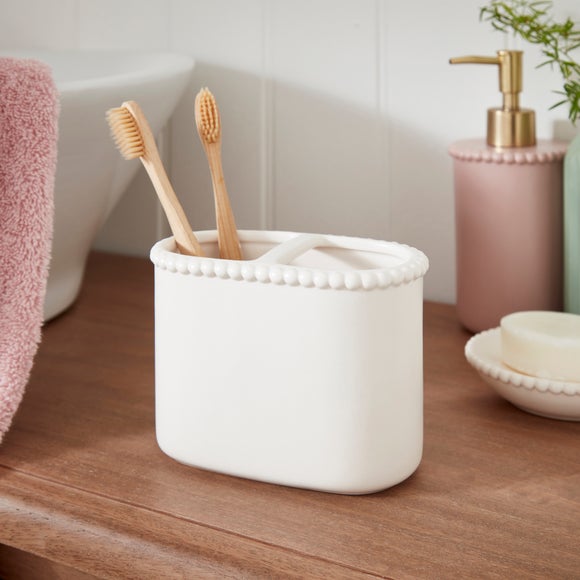 Bobbin Double Toothbrush Holder - image 1