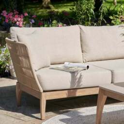 Pacific Lifestyle Moeven Outdoor Corner Seating Set - thumbnail 4