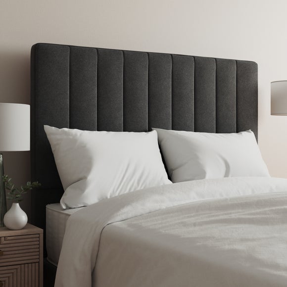 Luxury Tweed Vertical Stripe Headboard - image 1