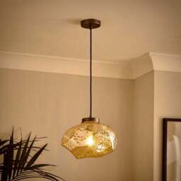 Lava Industrial Gold Adjustable Ceiling Light - thumbnail 2