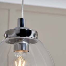 Bryn Tulip Adjustable Bathroom Pendant Light - thumbnail 3