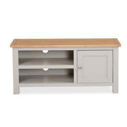 "Bromley TV Unit, Oak for TVs up to 44""" - thumbnail 1