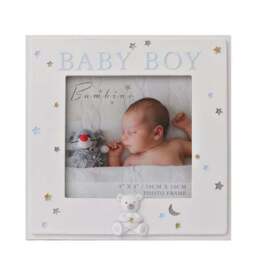 Bambino Resin Baby Boy Photo Frame - thumbnail 2