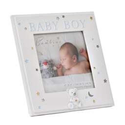 Bambino Resin Baby Boy Photo Frame - thumbnail 1