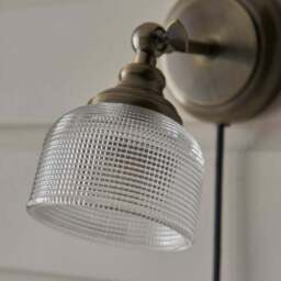 Amesbury Industrial Adjustable Plug In Wall Light - thumbnail 3