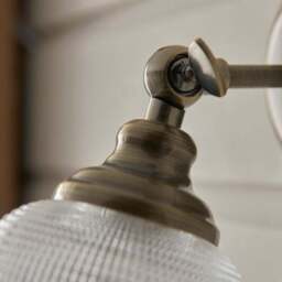 Amesbury Industrial Adjustable Plug In Wall Light - thumbnail 4