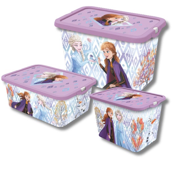 Frozen Set of 3 Storage Boxes - image 1