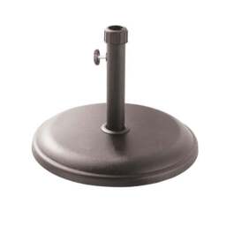 Round Garden Parasol Base, 16kg - thumbnail 3