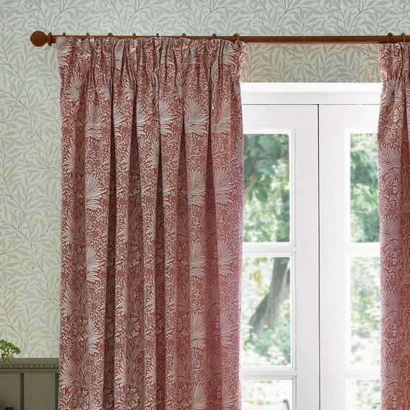 Morris & Co. Marigold Jacquard Pencil Pleat Curtains - image 1