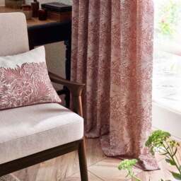 Morris & Co. Marigold Jacquard Pencil Pleat Curtains - thumbnail 4
