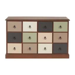 Pacific Loft 12 Drawer Sideboard, Pine - thumbnail 2