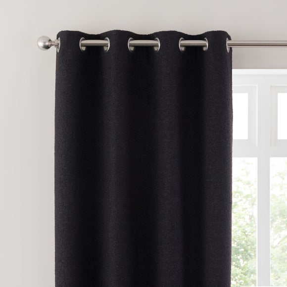 Churchgate Woodhouse Boucle Eyelet Curtains (Blackout Available) - image 1