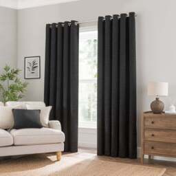 Churchgate Woodhouse Boucle Eyelet Curtains (Blackout Available) - thumbnail 2