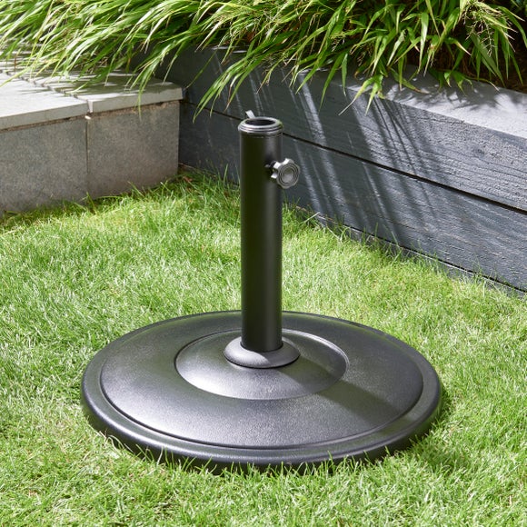 Heavy Duty Concrete Patio Umbrella Base – 11kg Round Stand For Outdoor Garden