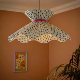 Sophie Robinson Wiggle Riad Star Easy Fit Pleated Lamp Shade - thumbnail 2