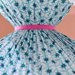 Sophie Robinson Wiggle Riad Star Easy Fit Pleated Lamp Shade - thumbnail 4