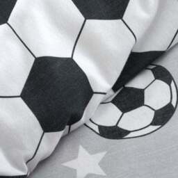 Catherine Lansfield Football Stars 100% Brushed Cotton Duvet Cover & Pillowcase Set - thumbnail 4