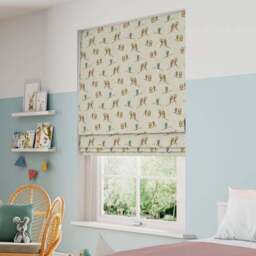 Quirky Owls Made to Measure Roman Blind - thumbnail 3
