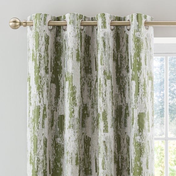 Abstract Global Eyelet Curtains (Blackout Available) - image 1