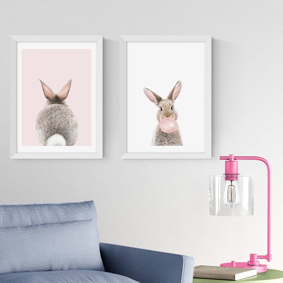 East End Prints Set of 2 Baby Bunny Prints - image 1
